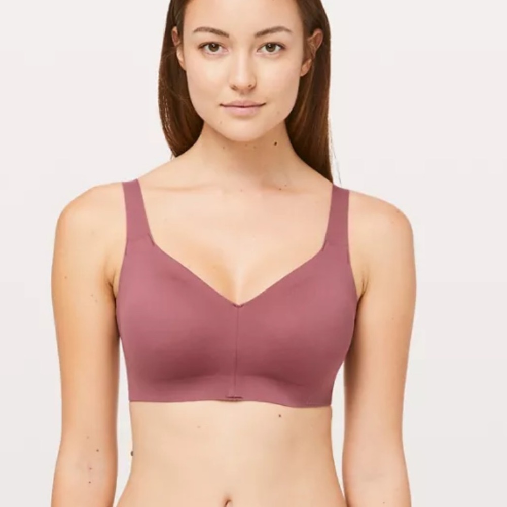 Lululemon Like Nothing Bra Misty Merlot
